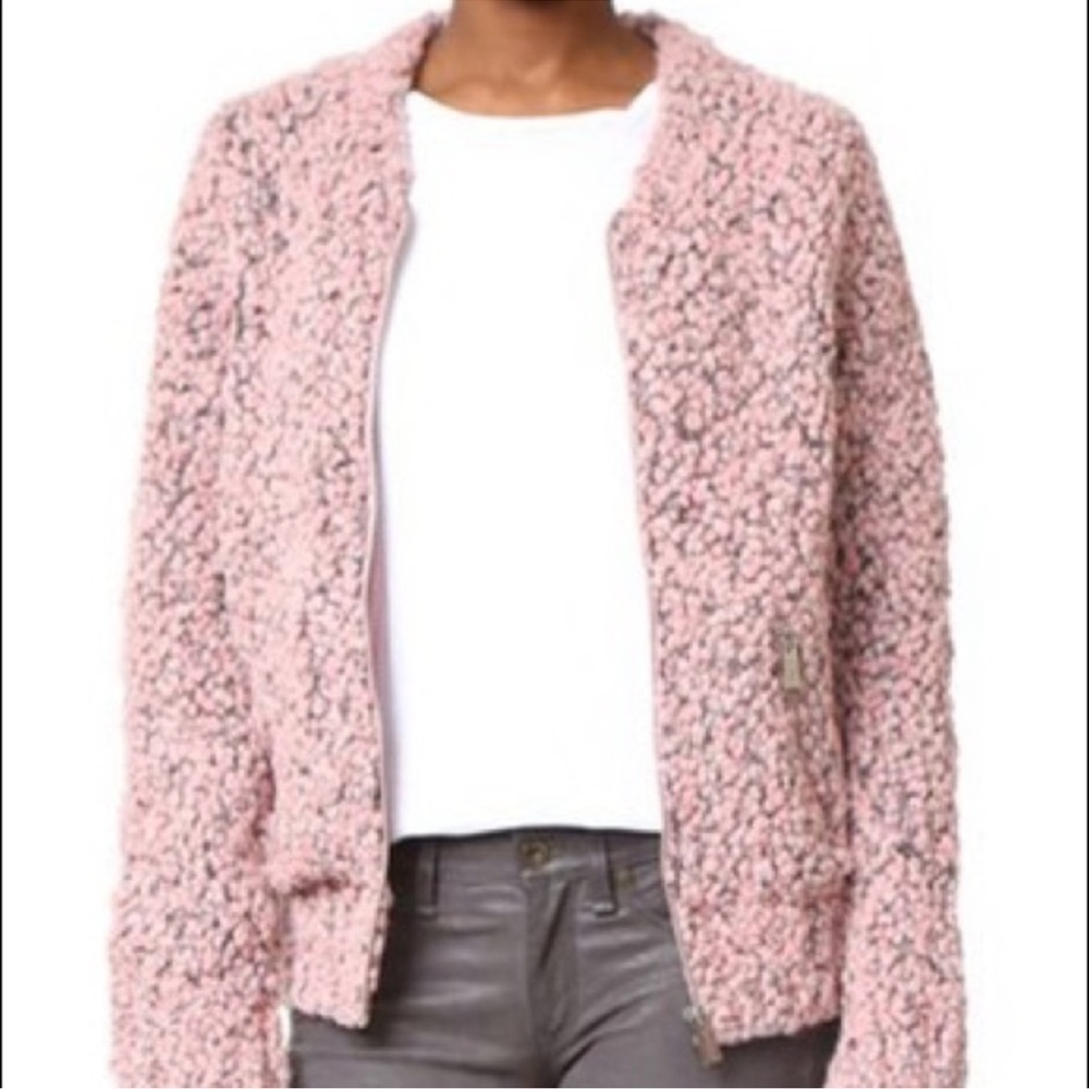 ANINE Bing Pink Textured Jacket - Picture 3 of 9